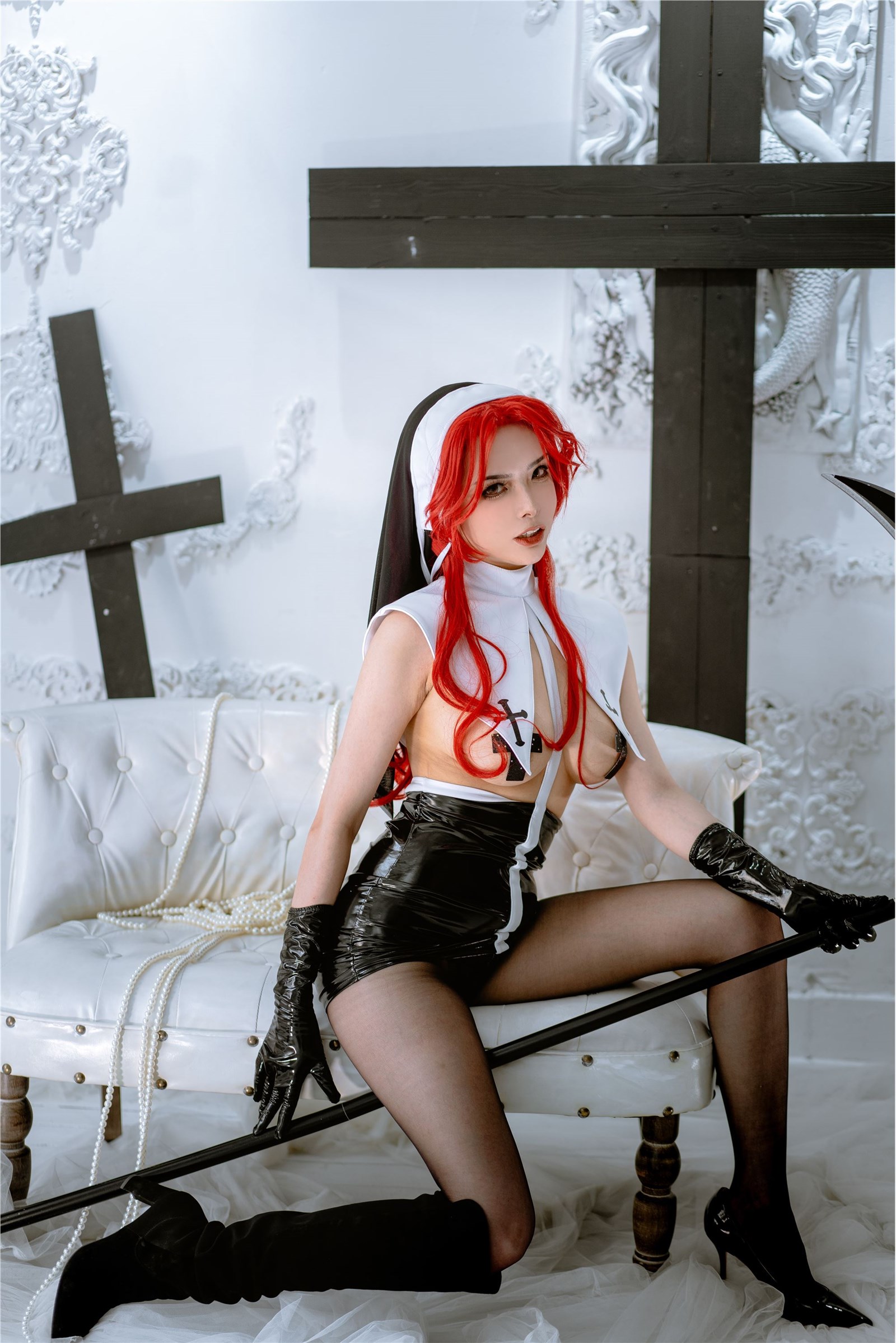 Qiuhe cockey - no.024 red haired nun(11)